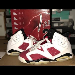 Air Jordan 6 Countdown Pack Carmine